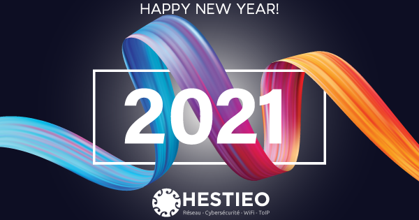 HESTIEO vous présente ces voeux pour l'année 2021.